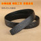 悠图无头皮带条男真皮自动扣皮带身头层牛皮加长腰带无扣皮带不带扣头 宽3.5长105-130厘米 请备注尺寸或裤码 黑色鳄鱼纹自动扣无头皮带 宽3.5长110-130请备注尺寸或裤码