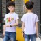 男童夏季T恤2018新款儿童夏装中大童卡通短袖童装10-12岁休闲潮衣 160cm(吊牌160码，建议160cm左右精细做工精选面料 白色