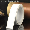 男士真皮皮带二层牛皮自动扣皮带商务休闲潮流腰带 120cm R510【黑色】