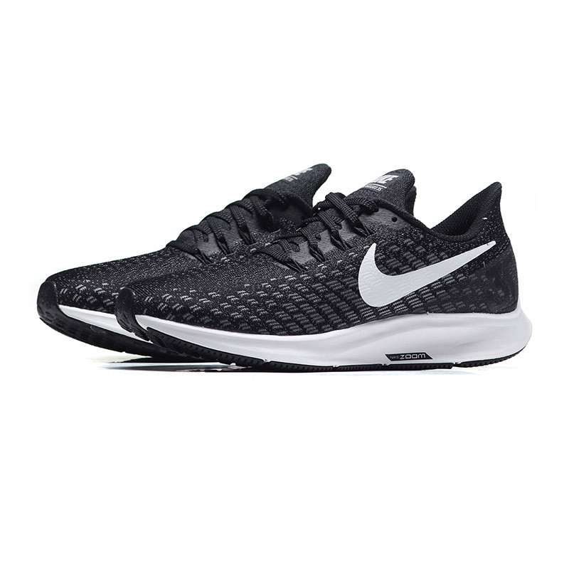 NIKE耐克男鞋跑步鞋ZOOM系列缓震透气轻便运动鞋942851 942851-001黑+白+枪灰黑+石油灰 41码