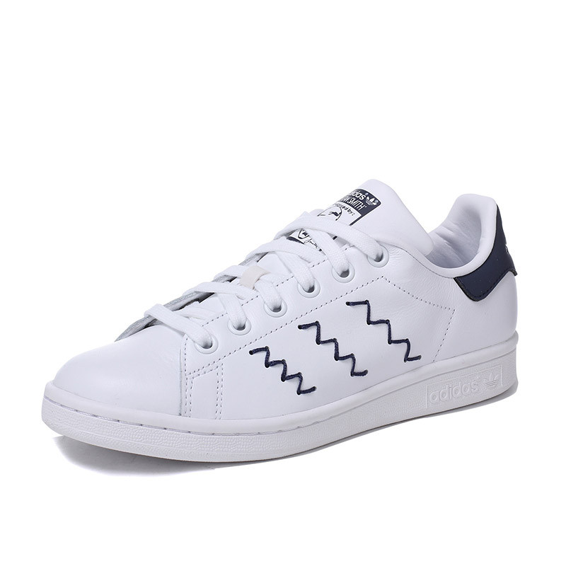 【自营】adidas阿迪达斯三叶草女子板鞋范冰冰同款休闲鞋BZ0402 BZ0402亮白+亮白+影迹蓝 37码