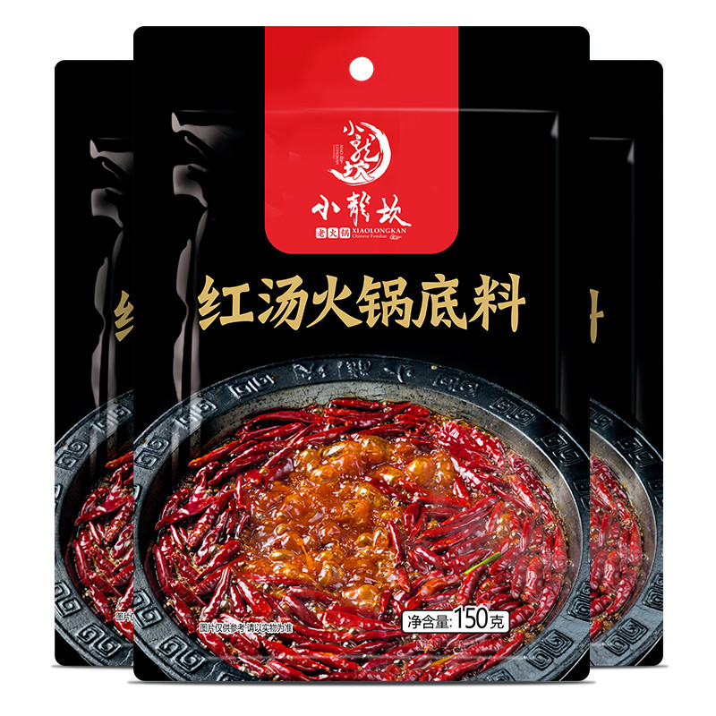 小龙坎红汤火锅底料150g 重庆麻辣火锅底料四川特产麻辣香锅调料