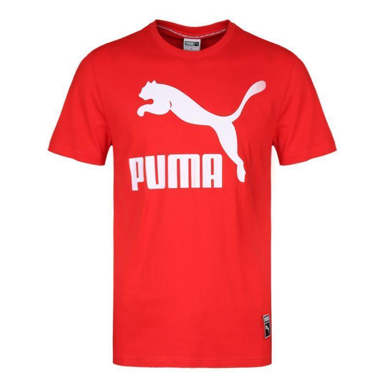 PUMA彪马2018新款男子经典生活系列T恤66_1 M 红