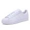 adidas阿迪三叶草2017年新款中性SUPERSTAR经典贝壳头系列休闲鞋BY3716_2 亮白/亮白/亮白 38.5码