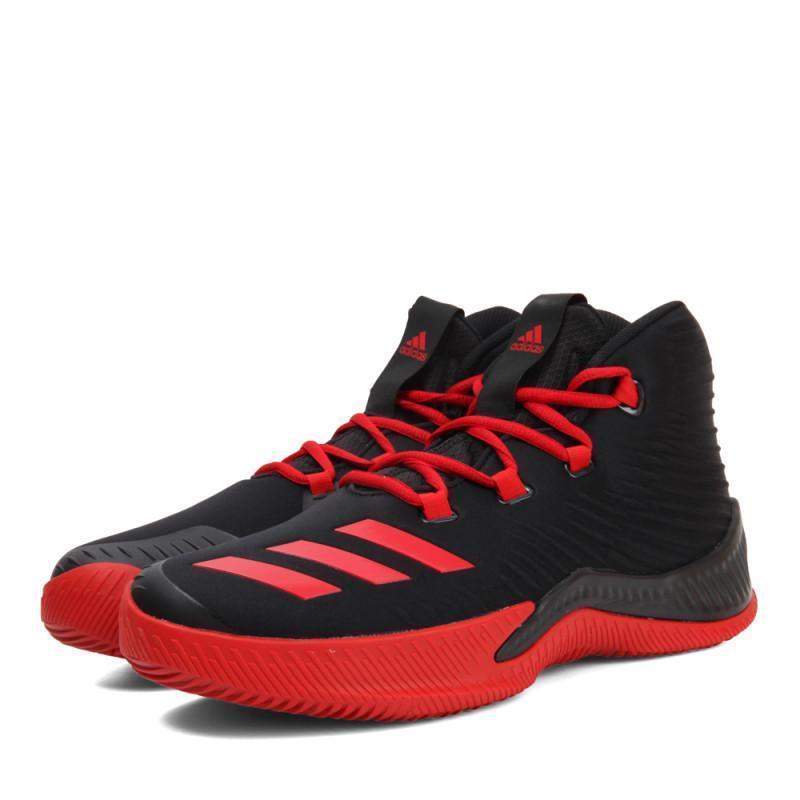 adidas阿迪达斯2018年新款男子PG3篮球团队基础篮球鞋_1 1号黑色/浅猩红 42码