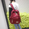 韩版双肩包男女中学生书包时尚简约大容量学院风休闲电脑旅行背包_1 黑色款五