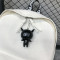 书包女高中学生韩版校园原宿ulzzang潮背包男简约帆布个性双肩包_27 黑色白字款送徽章