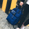 双肩包韩版休闲男士旅行校园大学生高中生书包女时尚潮流电脑背包_3 银白