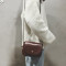 小包包女新款韩国文艺复古小方包chic百搭斜挎包简约单肩包潮_1 黑色