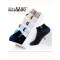 品彩【超值5双装】时尚简约男短袜夏季短筒薄款四季运动袜男士船袜防臭吸汗透气纯色棉袜 PC-NR-08 均码 PC-NR-08款