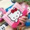 儿童钱包短款拉链可爱男女孩卡通学生动漫米奇hellokitty钱包_4 爱心kitty精巧版
