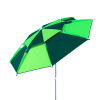 闪电客钓鱼伞2.2米万向防雨户外钓伞折叠遮阳防晒折叠垂钓伞渔具用品 三档万向拼绿2米