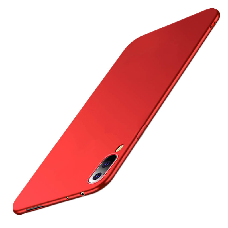 VIPin vivo NEX/NEX旗舰版 手机壳（送钢化膜）保护套 手机套 超薄微磨砂硬壳 电镀tpu软壳 NEX旗舰版（前置指纹版）磨砂硬壳红色