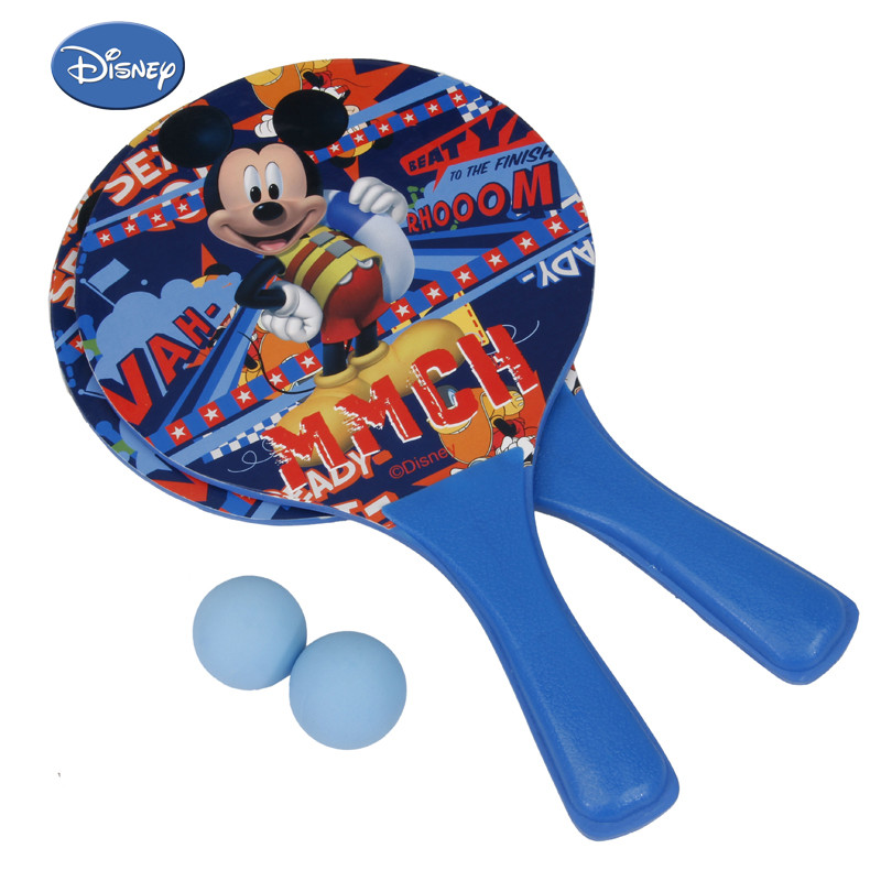 迪士尼(Disney)儿童球拍沙滩拍米奇卡通形象儿童用拍DJE26081-A 深蓝色