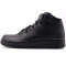 NIKE/耐克女鞋AirForce1空军一号高帮运动休闲鞋366731-001 黑/黑 36