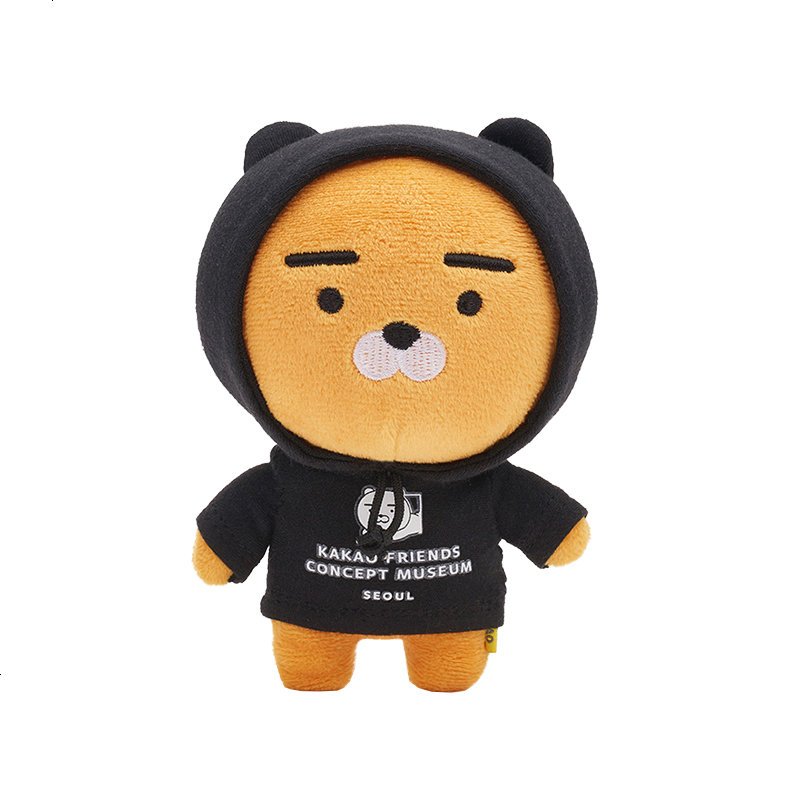 763_ 蓝帽ryan 展馆专品迷你黑帽ryan 15cm毛绒娃娃玩偶_866 15cm左右