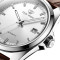 天王表(TIANWANG)手表 山河系列皮带机械表商务男士手表钟表GS5977 白色