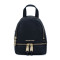 MICHAEL KORS 迈克·科尔斯RHEA ZIP 女士小号双肩包30T6GEZB1L XS 黑色