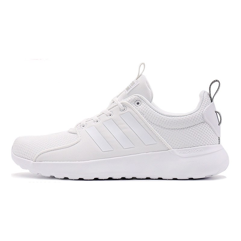 Adidas阿迪达斯男鞋2017夏季新款时尚休闲运动鞋板鞋AW4262 亮白/亮白/浅青灰 43