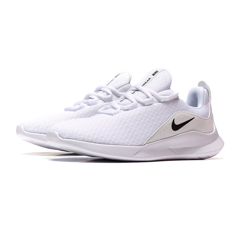 NIKE耐克女鞋休闲鞋2018新款透气轻便舒适运动鞋AA2185 AA2185-100白+黑 38.5码
