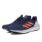 adidas阿迪达斯2018女子RESPONSESTW跑步BOOST跑步鞋CP8686_1 暗靛蓝/高光橙/航空蓝 37码