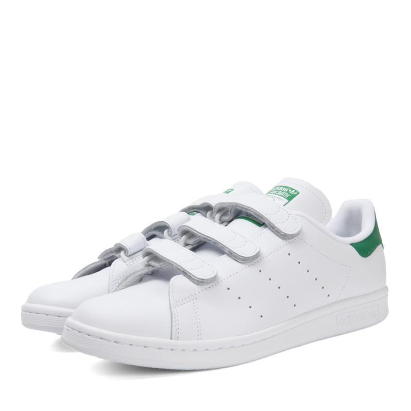adidas阿迪三叶草新款中性DIRECTIONAL系列低帮鞋S75188_4 亮白/亮白/骑士绿 44码