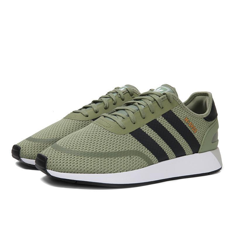 adidas阿迪达斯2018中性N-5923三叶草系列休闲鞋_3 帐篷绿/碳黑/亮白 43码