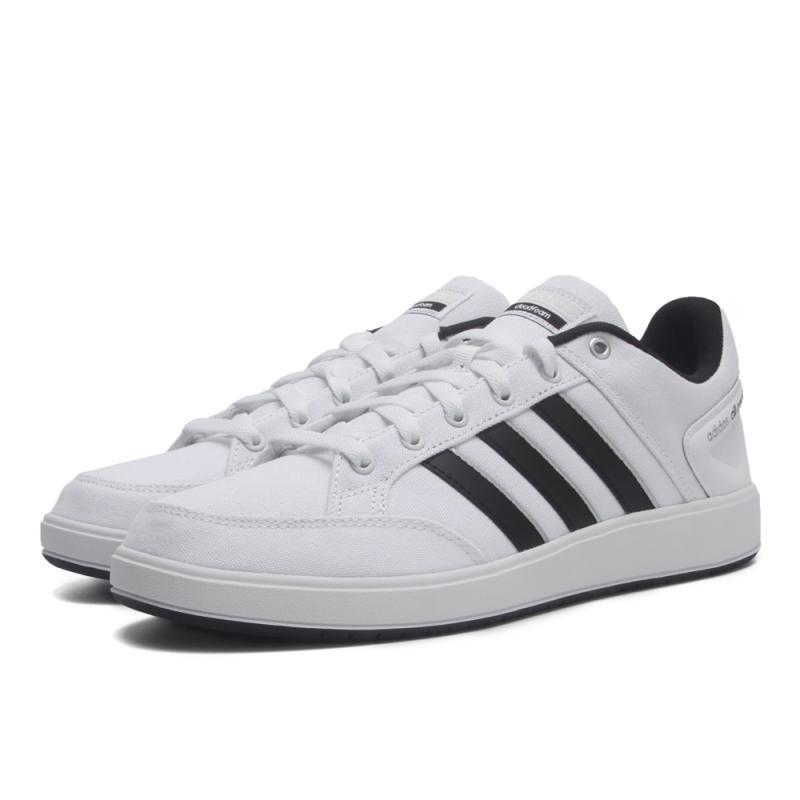 adidas阿迪达斯2018男子CFALLCOURT网球文化网球鞋DB0395_3 亮白/1号黑色 40码