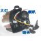 包邮三轮车仪表36V48v60V简易款电动车led大灯电量表总成显示喇叭 48V贝壳绿色仪表