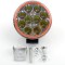 聚光汽车LED5寸方射灯12V24V铲车挖掘机越野货车加装灯强光车外灯 超10珠远近光