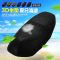 881_907_新款3D网踏板摩托车座垫套电瓶电动车坐垫套夏季透气隔热防晒座套 坐垫网（黑红）XL码