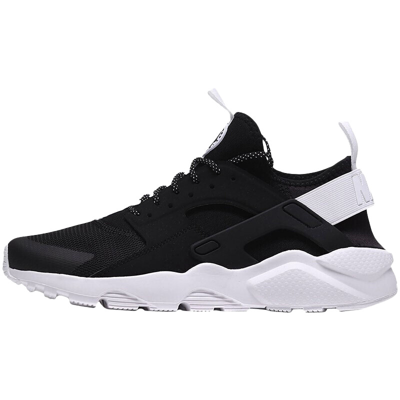 Nike AIR HUARACHE RUN 华莱士 黑白色跑步鞋男鞋 819685-018 黑色 42.5码