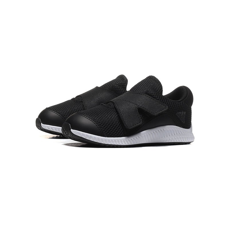 adidas阿迪达斯童鞋魔术贴休闲运动鞋B96231 B96231一号黑色 23码/适合脚长130mm