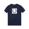 Fred Perry 男装新款 LOGO 印花英伦风纯棉短袖 T恤 M3601 XL 蓝色