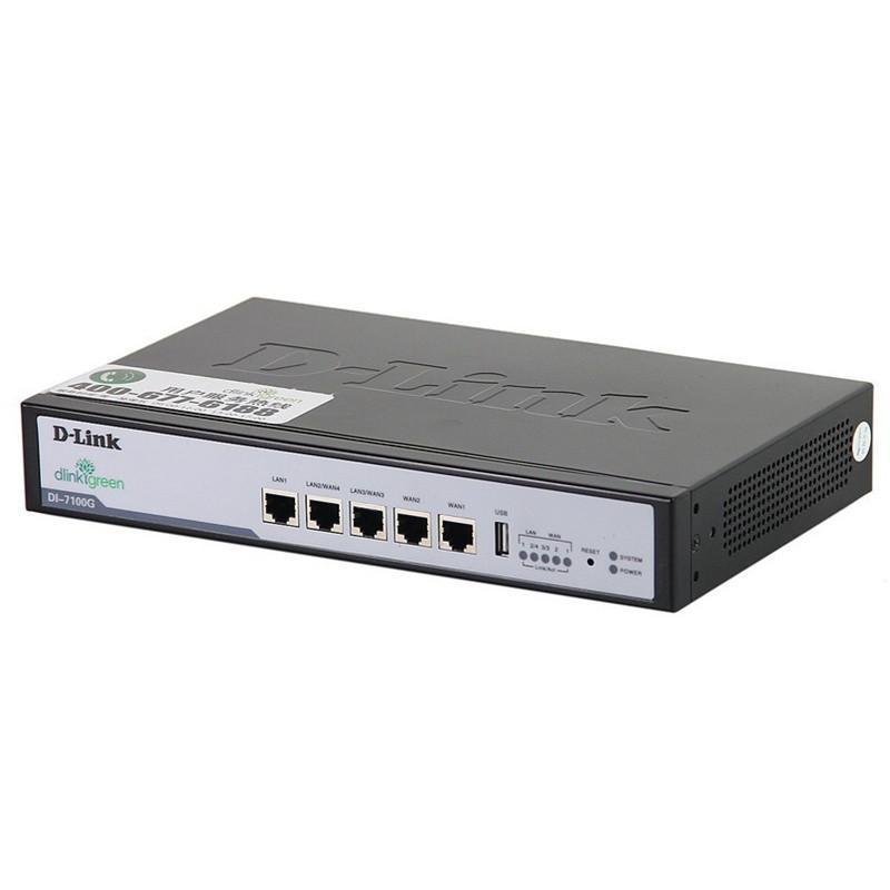 友讯（D-Link） DI-7100G+ 4WAN口千兆上网行为管理路由器 单位：台