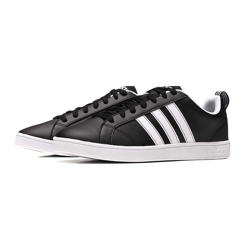adidas阿迪达斯男子板鞋网球文化休闲运动鞋F99254 F99254黑色+亮白 42码