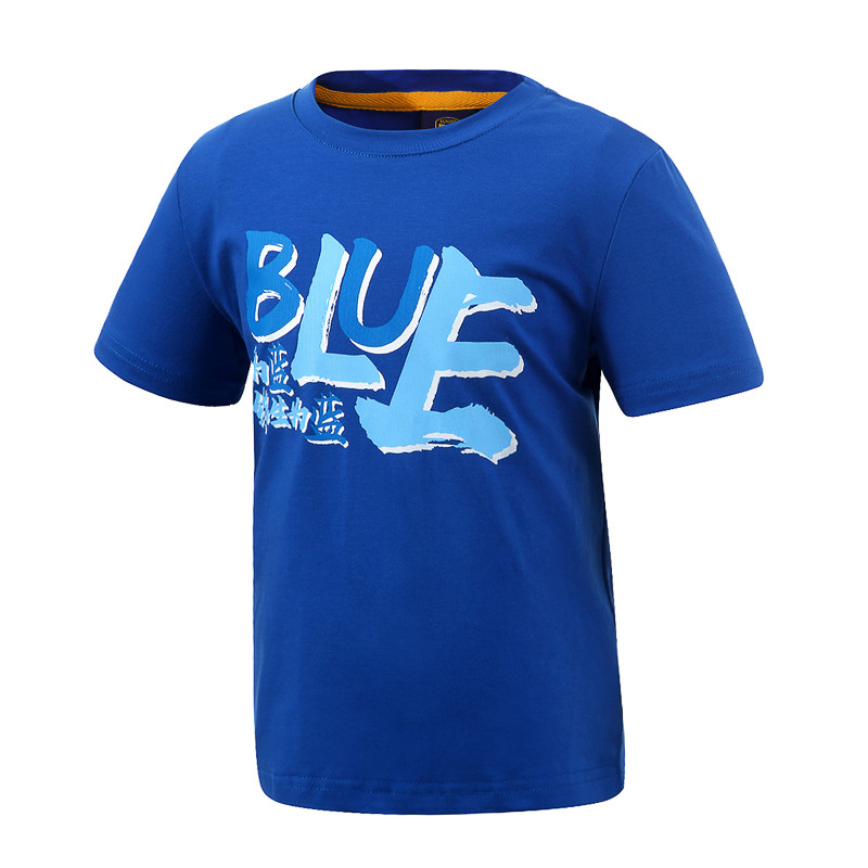 苏宁足球俱乐部“BLUE”儿童文化衫 140CM 蓝色