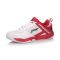 李宁进击3女子羽毛球训练鞋 黑/荧光果红 38码