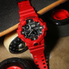 卡西欧GSHOCK 正义联盟时尚潮流黑金g-shock防水运动表GA-700/710 GA-700-4A立体大表盘+烈焰红心
