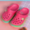 Crocs/卡骆驰 童鞋 卡骆班彩虹小克骆格洞洞童沙滩鞋205205 205205-6NP C7/14CM