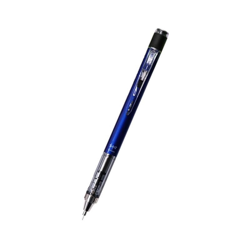 蜻蜓（Tombow）0.3mm 办公学生文具 摇摇自动铅笔 绘图铅笔 摇摇出铅 DPA-131D 蓝色杆 蓝色杆