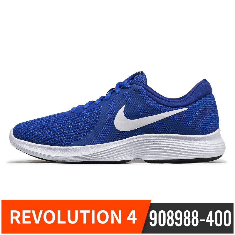 Nike耐克男鞋 2018款 REVOLUTION 4 男子跑步鞋休闲鞋 908988 41码 908988-400