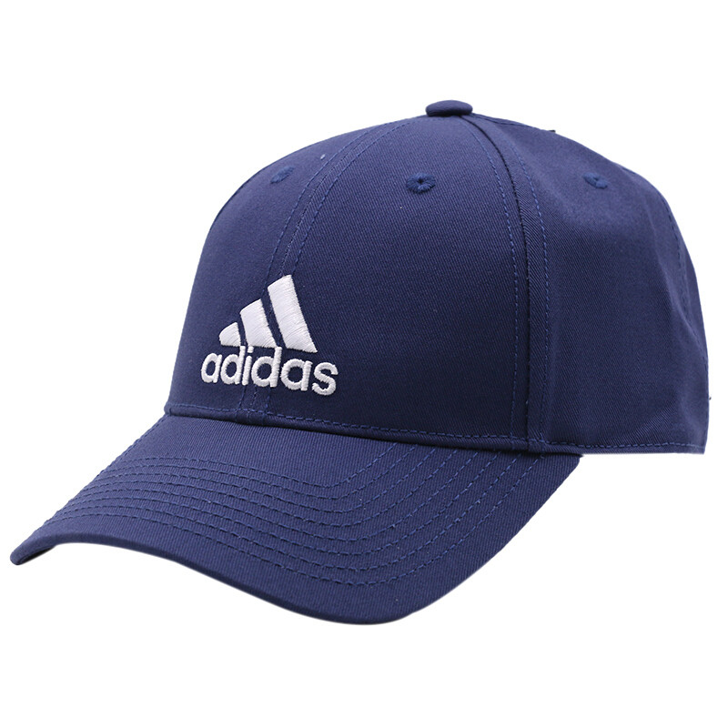 Adidas阿迪达斯帽子男帽女帽运动帽太阳帽帽遮阳帽鸭舌帽CF6913 深蓝色