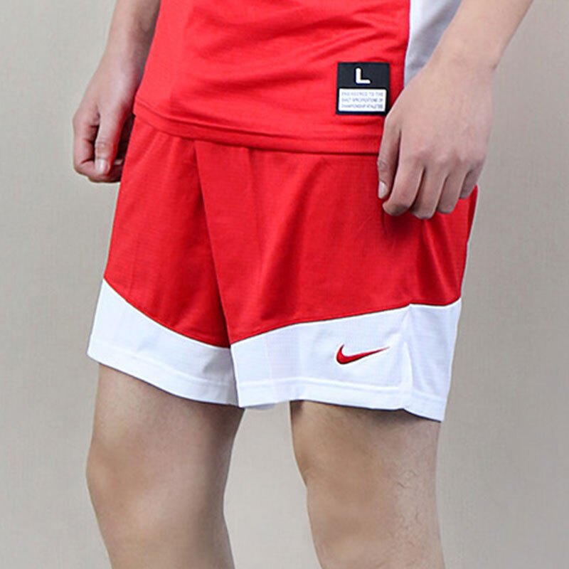 NIKE耐克男裤 2018夏季新款篮球训练宽松透气舒适轻便运动裤休闲短裤 867769-658 L 红色867769-658