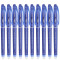 百乐（PILOT）0.4mm摩磨擦中性笔LF-22P4 针管式可擦中性笔 热可擦水笔彩色 多色可选 蓝色10支装