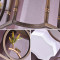 百轩(BAIXUAN)现代新中式圆形吸顶灯30现代中式样板房客厅灯书房卧室灯现代简约设计中国风布艺灯具D2017 小号-直径40CM