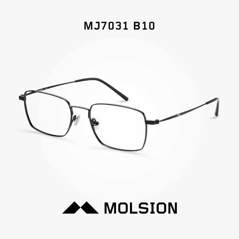 MOLSION陌森近视眼镜框男2018新款光学镜架女配度数MJ7031 B10