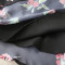 HAODUOYI度假风双吊带露背花卉印花修身不规则裙摆夏季女士无袖连衣裙 花色 L