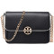 托里·伯奇（Tory Burch）TB女包 女士头层牛皮 软 包盖式 链条单肩斜跨包 31427 黑色