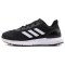 ADIDAS阿迪达斯新款男鞋大码耐磨休闲运动跑步鞋板鞋-B44880 碳黑/亮白 45